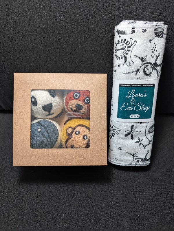 Reusable household gift bundle from Laura's Eco Shop
